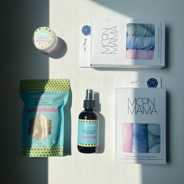 Postpartum Recovery Kit - Dawn 6 Pack – Hey Moon Mama