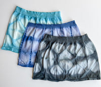3 Pack of Postpartum  underwear, colours cyan, cobalt blue, phantom black