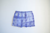 cloud blue, shiboir pattern, postpartum underwear 