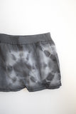Phantom Black colour, shibori pattern, postpartum underwear