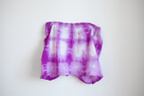 Purple colour, shibori pattern, postpartum underwear