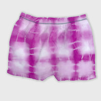  Pink colour, shibori pattern, postpartum underwear